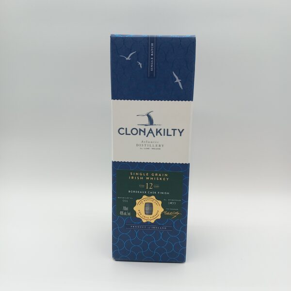 Clonakilty Single Grain Irish Whisky, Bordeaux Cask Finish, aged 12 Years, 46%alc/vol – Bild 2