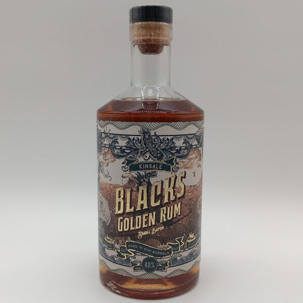 Blacks Golden Rum, 40% Vol., Blacks Brewery, Irland