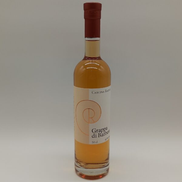 Grappa di Barbera, Cascina Radice, 0,5L, 42%Vol, Italien