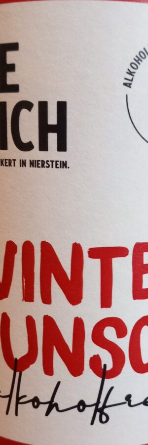 Winterpunsch, alkoholfrei, Wgt. Seebrich, Rheinhessen