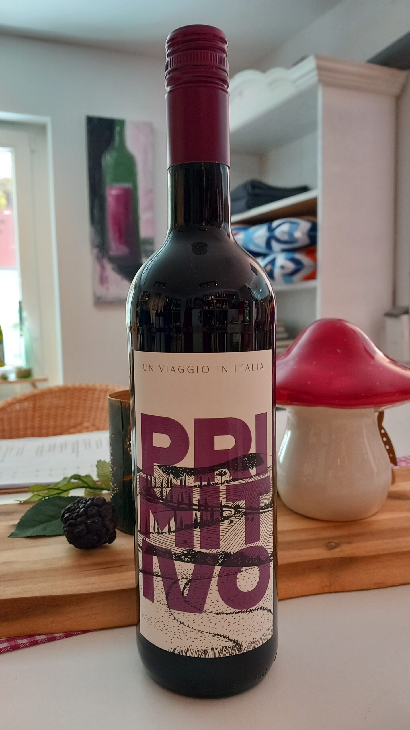 Primitivo IGT, feinherb, Terre d´Abruzzo, Italien