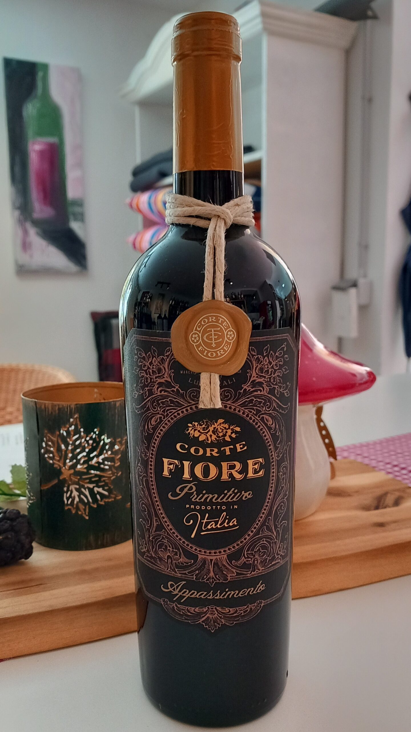 Appassiomento Primitivo, Corte Fiore, IT-BIO-006, halbtrocken, San Martino, Italien